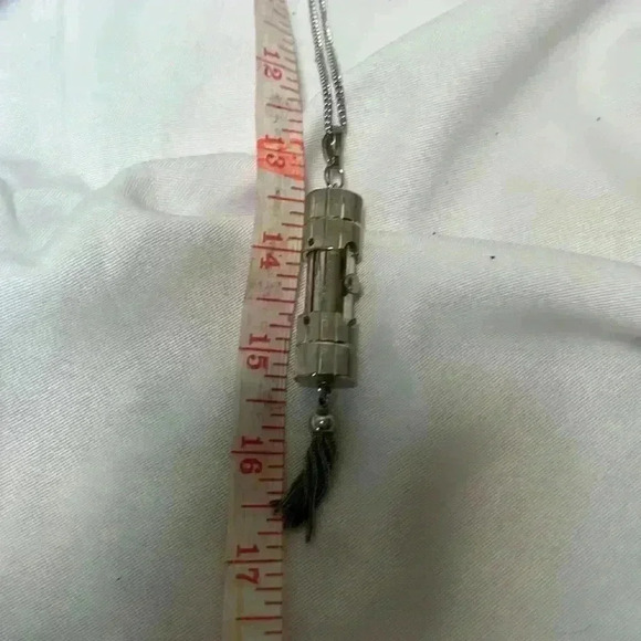 Catorex Buchurer Vintage Manual Wind Slide Watch Pendant Necklace 925 silver - Picture 4 of 6